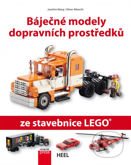 Kniha: Báječné modely dopravních prostředků ze stavebnice LEGO (Joachim Klang a Oliver Albrecht). Computer Press, 2013 Kniha: Báječné modely dopravních prostředků ze stavebnice LEGO (Joachim Klang a Oliver Albrecht). Computer Press, 2013