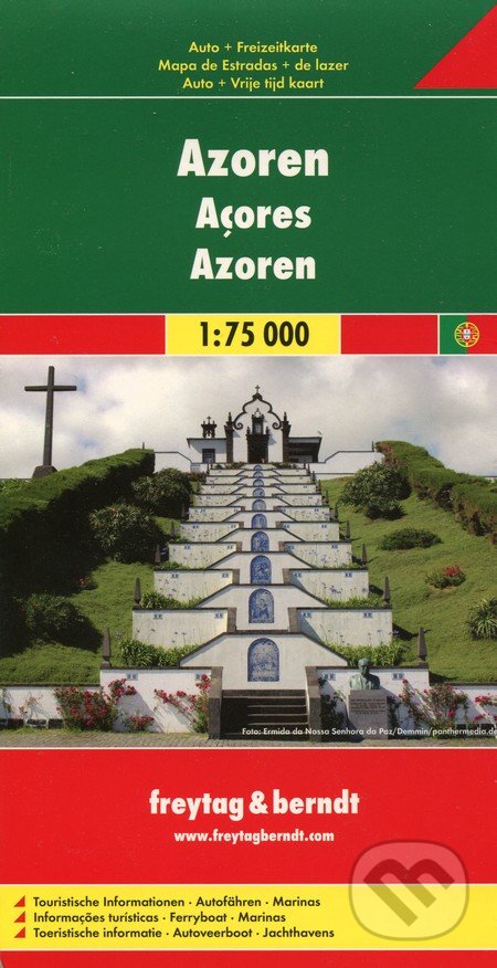 Azoren 1:75 000, freytag&berndt, 2010