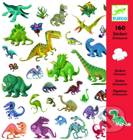 Spoločenská hra: Samolepky: Dinosaurs (Djeco). Djeco Spoločenská hra: Samolepky: Dinosaurs (Djeco). Djeco