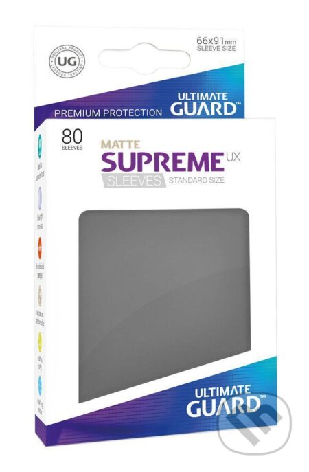 Spoločenská hra: Obaly na karty standard - tmavě šedá matné (Ultimate Guard). Ultimate Guard, 2022 Spoločenská hra: Obaly na karty standard - tmavě šedá matné (Ultimate Guard). Ultimate Guard, 2022