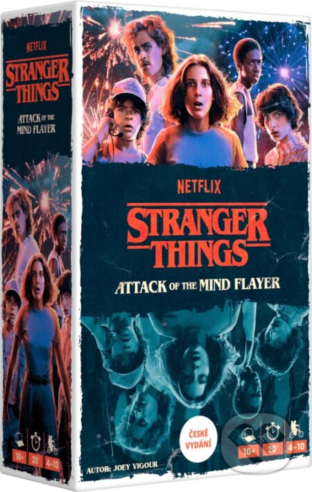 Spoločenská hra: Stranger Things: Attack of the Mindflayer CZ (Blackfire). Blackfire, 2020 Spoločenská hra: Stranger Things: Attack of the Mindflayer CZ (Blackfire). Blackfire, 2020
