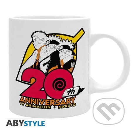 Naruto keramický Hrnček 320 ml - 20. rokov výročí (ABYstyle). ABYstyle, 2022 Naruto keramický Hrnček 320 ml - 20. rokov výročí (ABYstyle). ABYstyle, 2022