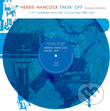 Hancock Herbie: Takin&#039; Off (Coloured) LP - Hancock Herbie, Hudobné albumy, 2022