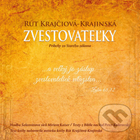 Audiokniha: ZVESTOVATEĽKY (Rút Krajčiová- Krajinská). Združenie žien AGLOW v SR, 2022 Audiokniha: ZVESTOVATEĽKY (Rút Krajčiová- Krajinská). Združenie žien AGLOW v SR, 2022