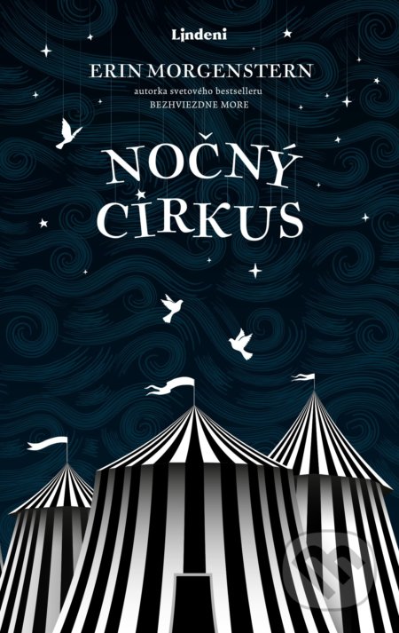 Kniha: Nočný cirkus (Erin Morgenstern). Lindeni, 2022 Kniha: Nočný cirkus (Erin Morgenstern). Lindeni, 2022