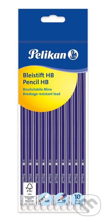 Ceruzka HB 10ks (Pelikan). Pelikan, 2022 Ceruzka HB 10ks (Pelikan). Pelikan, 2022