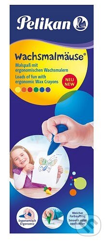 Voskové pastelky Myška 6ks (Pelikan). Pelikan, 2022 Voskové pastelky Myška 6ks (Pelikan). Pelikan, 2022