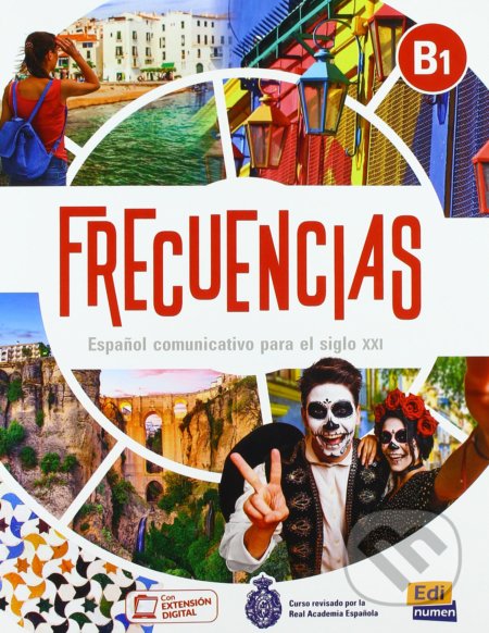 Kniha: Frecuencias B1: Libro del estudiante (Amelia Guerrero, Carlos Oliva, Carmen Cabeza a Esteban Bayón). Edinumen, 2021 Kniha: Frecuencias B1: Libro del estudiante (Amelia Guerrero, Carlos Oliva, Carmen Cabeza a Esteban Bayón). Edinumen, 2021