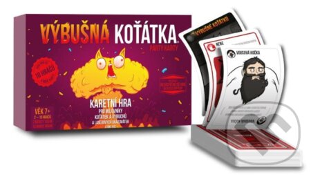 Společenská hra: Výbušná koťátka: Párty karty (ADC BF). ADC BF, 2022 Společenská hra: Výbušná koťátka: Párty karty (ADC BF). ADC BF, 2022