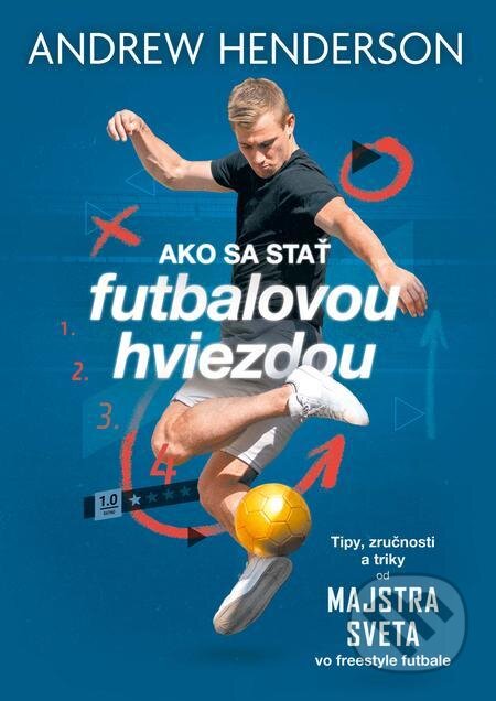 E-kniha: Ako sa stať futbalovou hviezdou (Andrew Henderson). Slovart, 2022 E-kniha: Ako sa stať futbalovou hviezdou (Andrew Henderson). Slovart, 2022