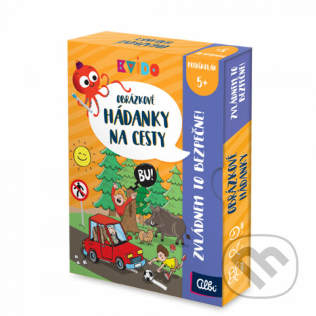 Kniha: Kvído - Obrázkové hádanky SK - Zvládnem to bezpečne! (Albi). Albi, 2022 Kniha: Kvído - Obrázkové hádanky SK - Zvládnem to bezpečne! (Albi). Albi, 2022