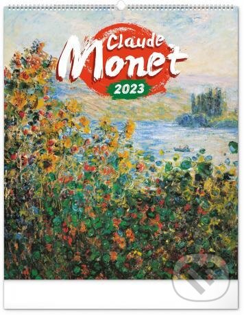 Nástěnný kalendář Claude Monet 2023, Presco Group, 2022