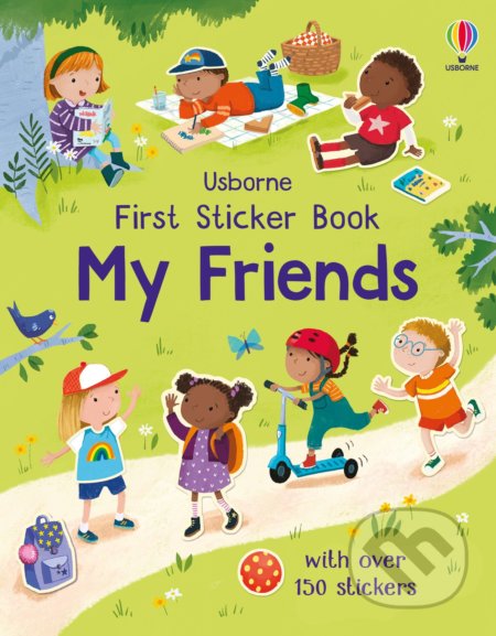 Kniha: First Sticker Book My Friends (Holly Bathie). Usborne, 2022 Kniha: First Sticker Book My Friends (Holly Bathie). Usborne, 2022