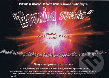 Kniha: Rovnica sveta (Pavol Nemeš). Pavol Nemeš, 2013 Kniha: Rovnica sveta (Pavol Nemeš). Pavol Nemeš, 2013