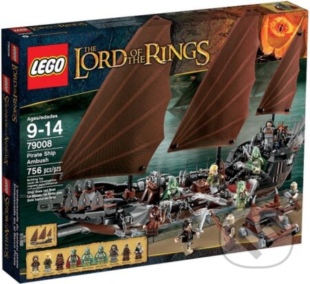 Spoločenská hra: LEGO Pán prsteňov 79008 Prepadnutie pirátov (LEGO). LEGO, 2013 Spoločenská hra: LEGO Pán prsteňov 79008 Prepadnutie pirátov (LEGO). LEGO, 2013