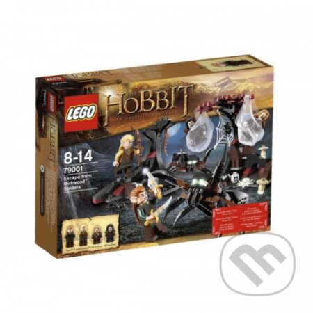Spoločenská hra: Lego Hobbit 79001 Únik pred pavúkmi z Mirkwoodu (LEGO). LEGO, 2013 Spoločenská hra: Lego Hobbit 79001 Únik pred pavúkmi z Mirkwoodu (LEGO). LEGO, 2013