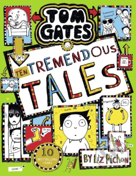 Kniha: Tom Gates 18 (Liz Pichon). Scholastic, 2022 Kniha: Tom Gates 18 (Liz Pichon). Scholastic, 2022