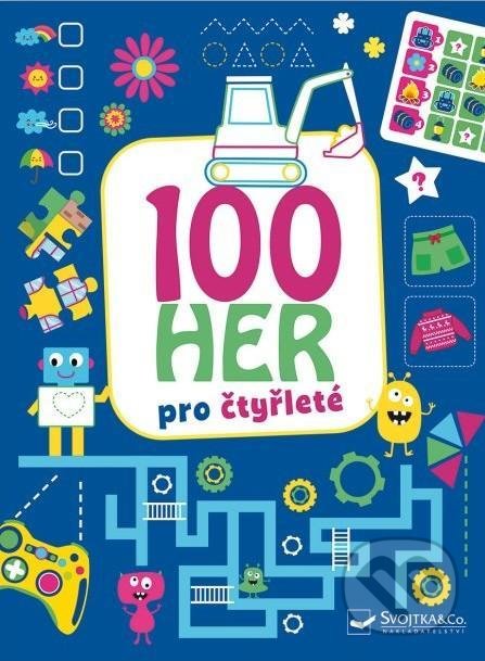 Kniha: 100 her pro čtyřleté (Svojtka&Co.). Svojtka&Co., 2022 Kniha: 100 her pro čtyřleté (Svojtka&Co.). Svojtka&Co., 2022