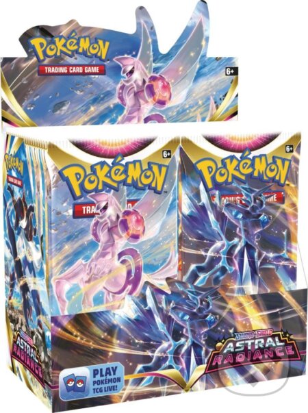 Společenská hra: Pokémon TCG: Sword and Shield 10 Astral Radiance - Booster (ADC BF). ADC BF, 2022 Společenská hra: Pokémon TCG: Sword and Shield 10 Astral Radiance - Booster (ADC BF). ADC BF, 2022