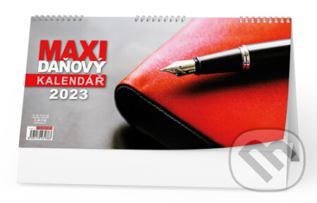 MAXI daňový 2023 - stolní kalendář, Baloušek, 2022