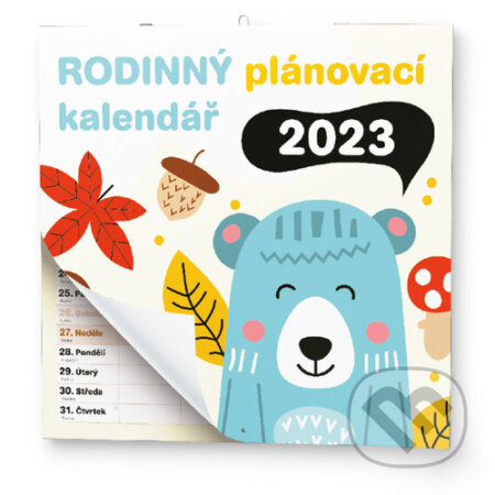 Rodinný plánovací kalendář 2023 - nástěnný kalendář, Baloušek, 2022