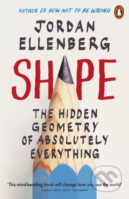 Kniha: Shape (Jordan Ellenberg). Penguin Books, 2022 Kniha: Shape (Jordan Ellenberg). Penguin Books, 2022