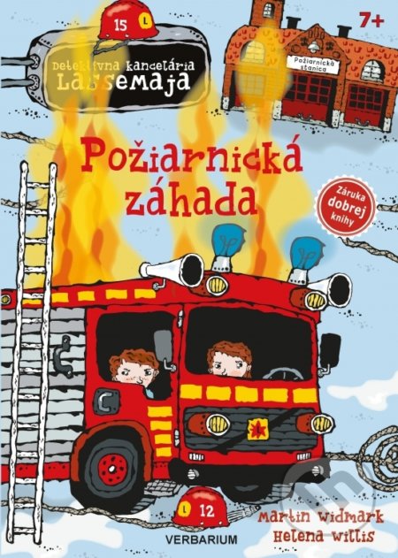 Kniha: Požiarnická záhada (Martin Widmark). Verbarium, 2022 Kniha: Požiarnická záhada (Martin Widmark). Verbarium, 2022