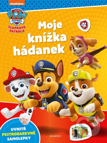 Kniha: Tlapková patrola: Moje knížka hádanek (Egmont ČR). Egmont ČR, 2022 Kniha: Tlapková patrola: Moje knížka hádanek (Egmont ČR). Egmont ČR, 2022
