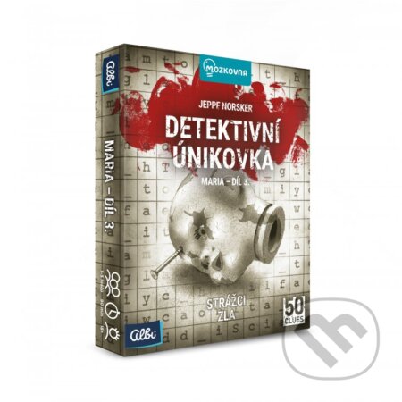 Společenská hra: Detektivní únikovka CZ - Maria díl 3 (Strážci zla) (Albi). Albi, 2022 Společenská hra: Detektivní únikovka CZ - Maria díl 3 (Strážci zla) (Albi). Albi, 2022