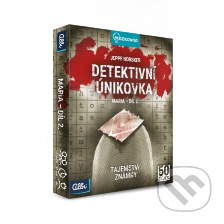 Společenská hra: Detektivní únikovka CZ - Maria díl 2 (Tajemství známky) (Albi). Albi, 2022 Společenská hra: Detektivní únikovka CZ - Maria díl 2 (Tajemství známky) (Albi). Albi, 2022