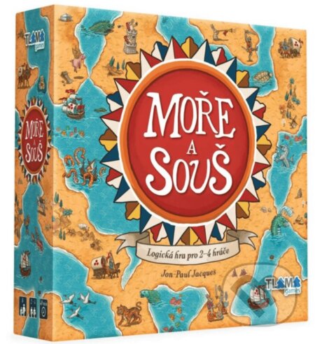 Moře a Souš (Land vs Sea CZ) (Jon-Paul Jacques). Tlama games, 2022 Moře a Souš (Land vs Sea CZ) (Jon-Paul Jacques). Tlama games, 2022