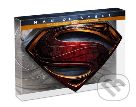 Film: Muž z oceli 3D Kovové "S" (Muž z oceli a Zack Snyder) (Blu-ray). Magicbox, 2013 Film: Muž z oceli 3D Kovové "S" (Muž z oceli a Zack Snyder) (Blu-ray). Magicbox, 2013