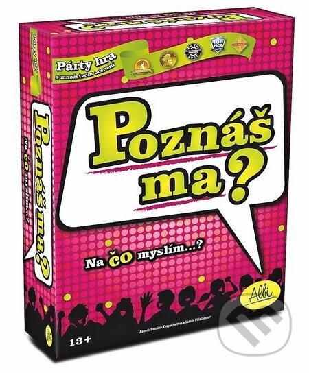 Spoločenská hra: Poznáš ma? (Albi). Albi, 2013 Spoločenská hra: Poznáš ma? (Albi). Albi, 2013