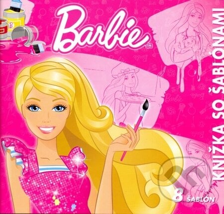 Barbie: Knižka so šablónami, Egmont SK, 2013
