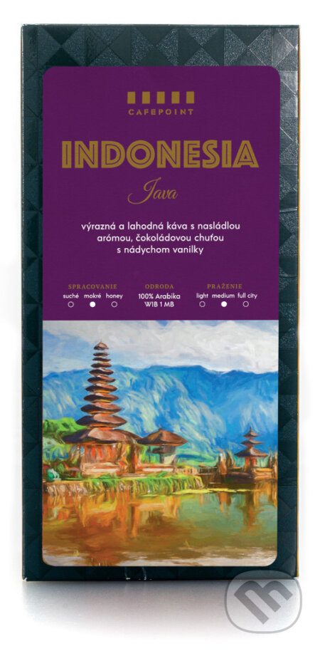 Kávy a čaje: Indonesia Java WIB 1 MB (Cafepoint). Cafepoint, 2013 Kávy a čaje: Indonesia Java WIB 1 MB (Cafepoint). Cafepoint, 2013