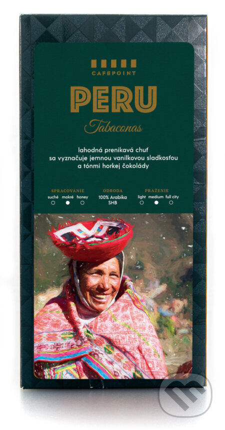 Kávy a čaje: Peru Washed (Cafepoint). Cafepoint, 2013 Kávy a čaje: Peru Washed (Cafepoint). Cafepoint, 2013