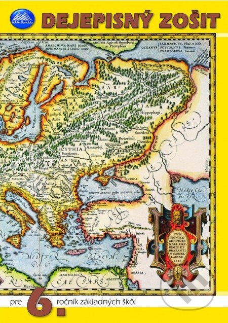 Kniha: Dejepisný zošit pre 6. ročník základných škôl (Daniel Gurňák). Mapa Slovakia, 2013 Kniha: Dejepisný zošit pre 6. ročník základných škôl (Daniel Gurňák). Mapa Slovakia, 2013