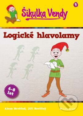 Kniha: Šikulka Vendy – Logické hlavolamy (Alena Nevěčná a Jiří Nevěčný). Grada, 2013 Kniha: Šikulka Vendy – Logické hlavolamy (Alena Nevěčná a Jiří Nevěčný). Grada, 2013