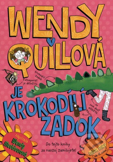 Kniha: Wendy Quillová je krokodílí zadok (Wendy Meddour). Fortuna Libri, 2013 Kniha: Wendy Quillová je krokodílí zadok (Wendy Meddour). Fortuna Libri, 2013