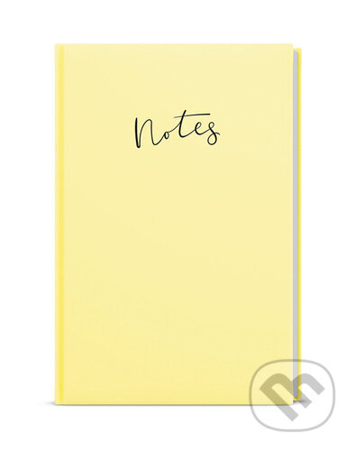Notes linkovaný Pastel - žlutá (Baloušek). Baloušek, 2022 Notes linkovaný Pastel - žlutá (Baloušek). Baloušek, 2022