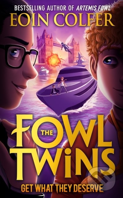 Kniha: Get What They Deserve (Eoin Colfer). HarperCollins, 2022 Kniha: Get What They Deserve (Eoin Colfer). HarperCollins, 2022