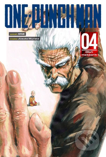 Kniha: One-Punch Man 4: Obří meteorit (ONE). Crew, 2022 Kniha: One-Punch Man 4: Obří meteorit (ONE). Crew, 2022
