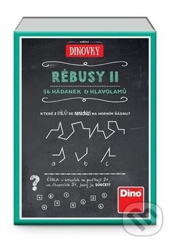 Spoločenská hra: Rébusy II (Dino). Dino, 2022 Spoločenská hra: Rébusy II (Dino). Dino, 2022
