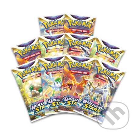 Spoločenská hra: Pokémon TCG: Brilliant Stars Booster Pack (Sword and Shield 9) (Pokemon). Pokemon, 2022 Spoločenská hra: Pokémon TCG: Brilliant Stars Booster Pack (Sword and Shield 9) (Pokemon). Pokemon, 2022