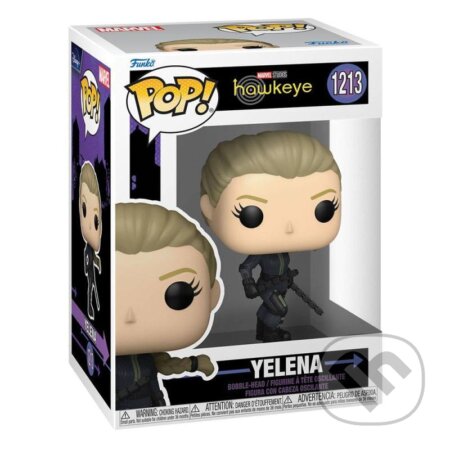 Funko POP TV: Marvel Hawkeye - Yelena (Funko). Funko, 2022 Funko POP TV: Marvel Hawkeye - Yelena (Funko). Funko, 2022