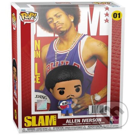 Funko POP NBA Cover: SLAM - Allen Iverson, Funko, 2022