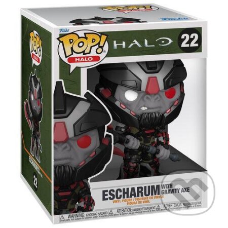 Funko POP Super: Halo Infinite - 6" Escharum w/Axe (Funko). Funko, 2022 Funko POP Super: Halo Infinite - 6" Escharum w/Axe (Funko). Funko, 2022