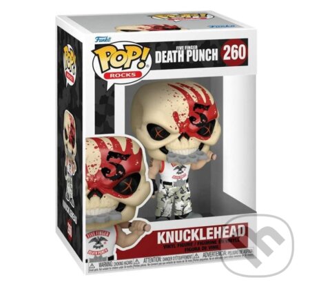 Funko POP Rocks: Five Finger Death Punch - Knucklehead (Funko). Funko, 2022 Funko POP Rocks: Five Finger Death Punch - Knucklehead (Funko). Funko, 2022