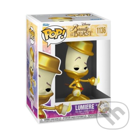 Funko POP Disney: Beauty & Beast - Lumiere (Funko). Funko, 2022 Funko POP Disney: Beauty & Beast - Lumiere (Funko). Funko, 2022