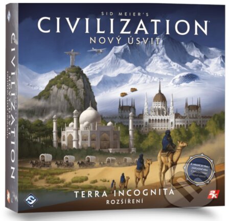 Společenská hra: Sid Meier's Civilization: Nový úsvit - Terra Incognita (Tony Fanchi). Blackfire, 2022 Společenská hra: Sid Meier's Civilization: Nový úsvit - Terra Incognita (Tony Fanchi). Blackfire, 2022